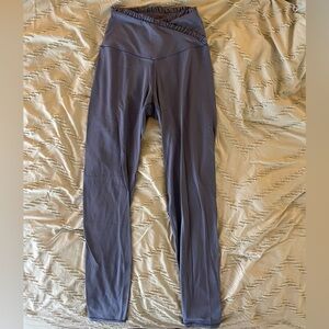 Offline by Aerie 7/8 legging- Crossover Ruched Waist- Small
